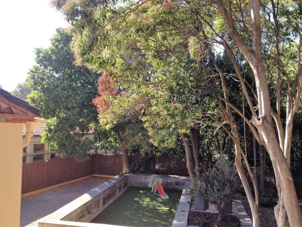 Au Vieux Lavoir Avec Parking Prive, Jardin , Climatisation, A 500 M De La Cite Carcasona Exterior foto